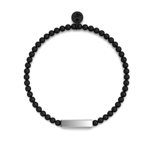 Bronze à canon | Bracelet barre dorée | mini